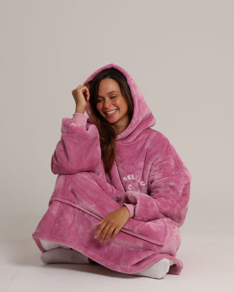 Her Hug in Pink