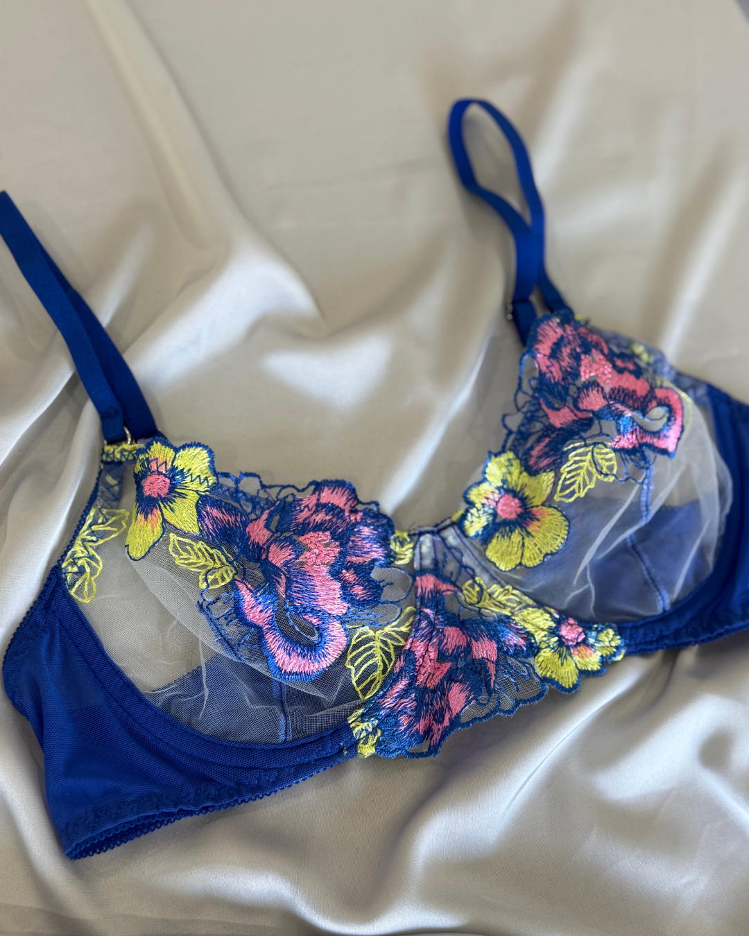 Navy Netar Bra